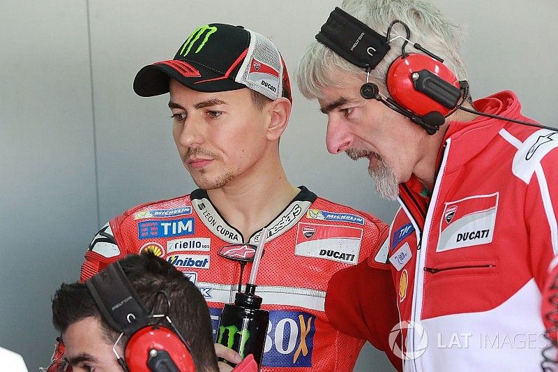 Jorge Lorenzo, Ducati Team, Gigi Dall'Igna, Ducati Team Gerente General