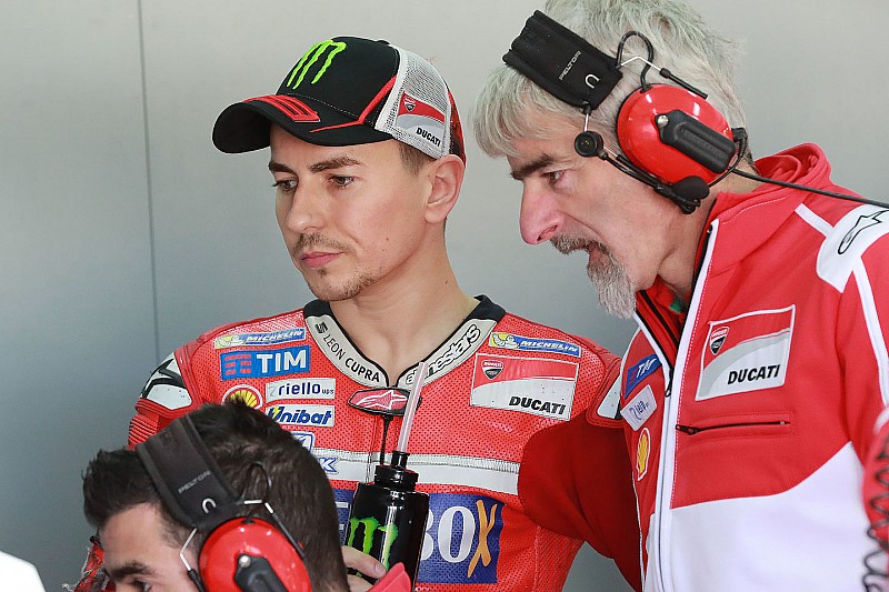 Dall'Igna: “El que vimos en Montmeló, ese es Jorge Lorenzo. Punto”
