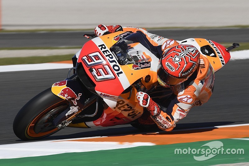 Márquez también es el más rápido en la sesión de warm up