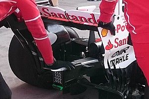 Ferrari: modificato il diffusore posteriore visto nei test in Ungheria