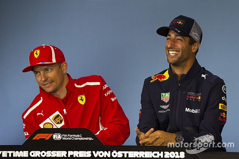 A Red Bull elgondolkodott Räikkönen szerződtetésén, de Ricciardo lett a befutó