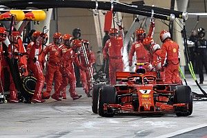 Ferrari le dedica la victoria al mecánico lesionado en pits