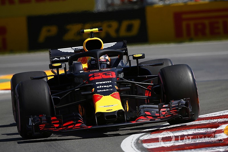 カナダGP:FP1はフェルスタッペンがトップ。僅差でハミルトンが続く