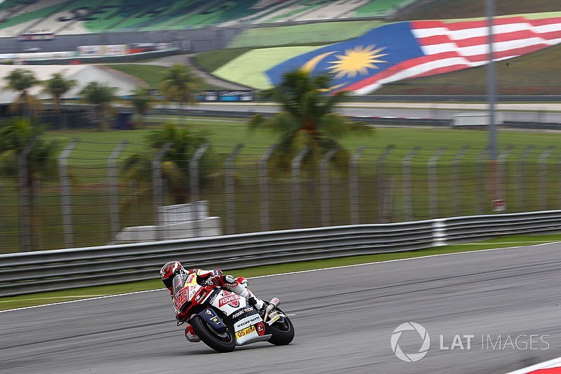 VIDEO: Aksi Dimas Ekky di Moto2 Sepang