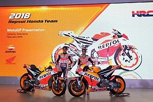 Honda presenta oficialmente en Yakarta la moto de Márquez y Pedrosa
