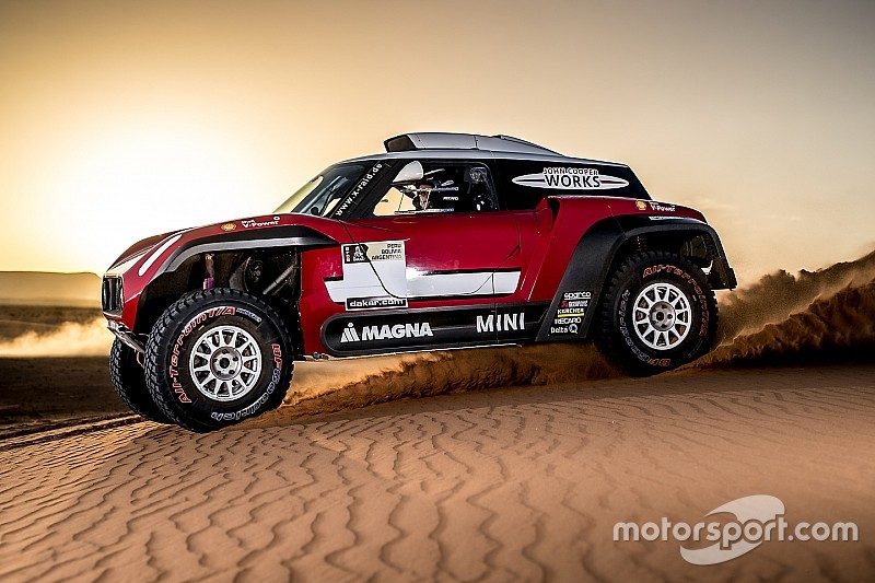 Dakar 2018: la Mini sfida la Peugeot con un buggy 2 ruote motrici