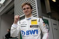 Le pilote de DTM Lucas Auer en test avec Force India