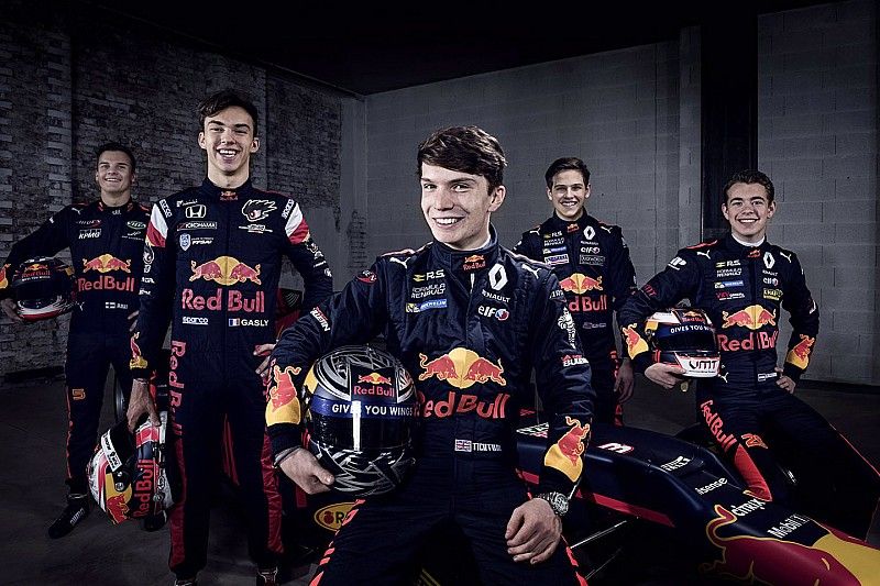 Niko Kari, Pierre Gasly, Dan Ticktum, Neil Verhagen, Richard Verschoor