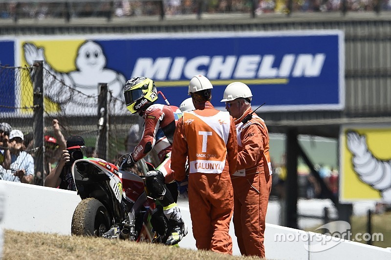 Aleix Espargaro: "Sono deluso, l'Aprilia era da Top 5 a Barcellona"