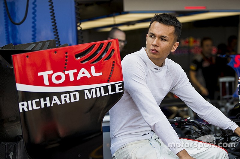 Albon explains extent of cycling crash injuries
