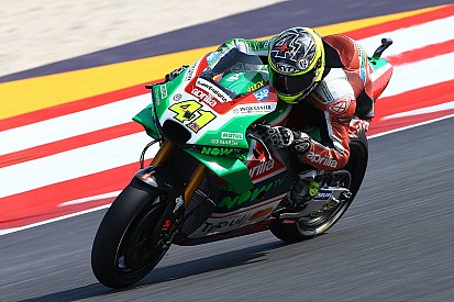 Aprilia admits 2017 points tally should leave it 'depressed'
