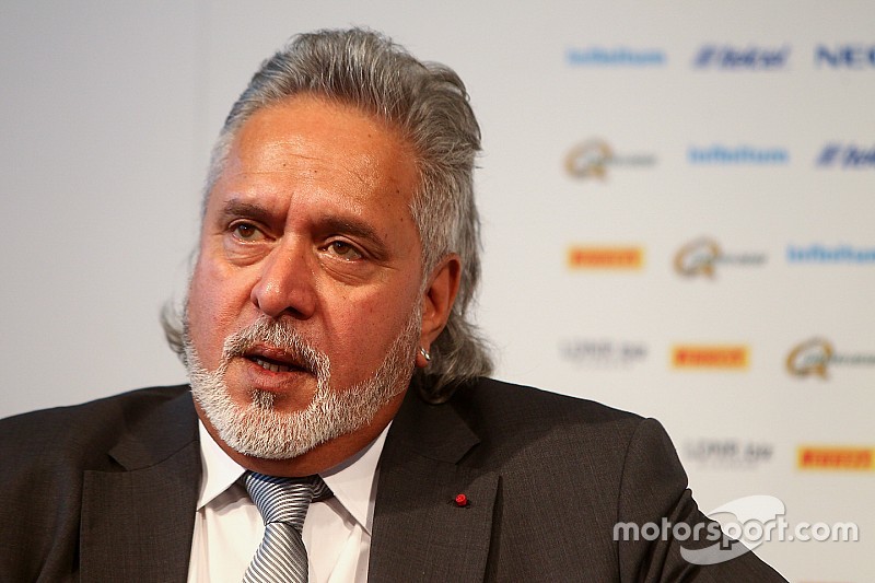 Force India-baas Vijay Mallya gearresteerd in Londen