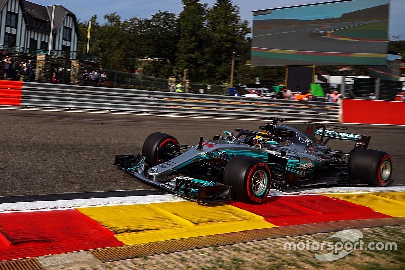 Mercedes gunakan mesin baru di GP Belgia