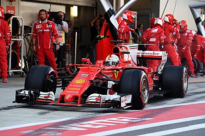 Ferrari: anche prove di partenza nel filming day con Vettel e Raikkonen