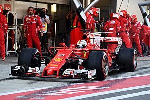 Ferrari: anche prove di partenza nel filming day con Vettel e Raikkonen