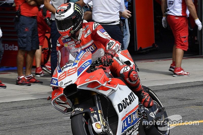 Jorge Lorenzo: Flag-to-Flag-Rennen der MotoGP sind gefährlich