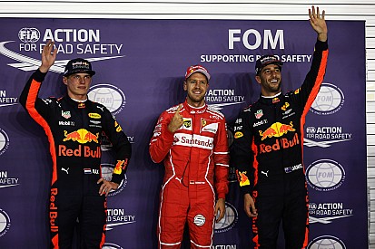 La parrilla de salida del GP de Singapur 2017