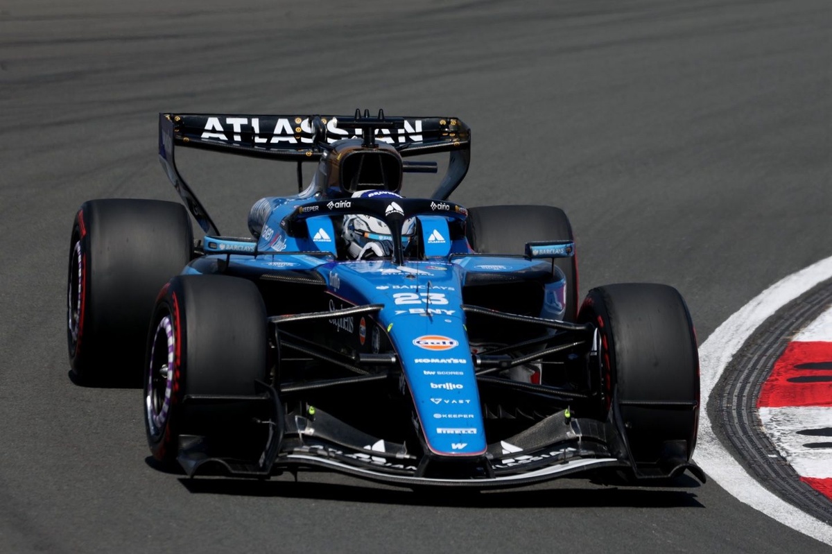 Albon destapa el fallo de Williams: "No es solo el peso, el coche va a 3 ruedas"