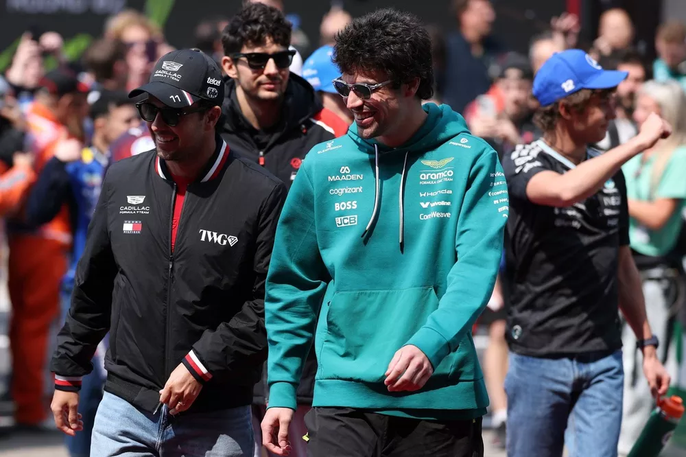 Lance Stroll, Aston Martin Racing, Sergio Perez, Cadillac Racing