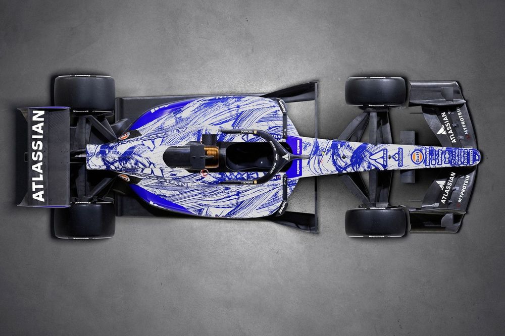 Williams Barcelona testlivery 