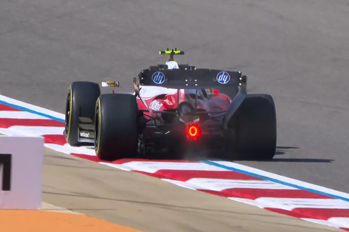 Ferrari maravilla con un increíble concepto de alerón trasero en Bahrein