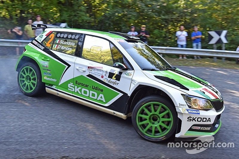 Umberto Scandola e Guido d'Amore, Skoda Fabia R5, Skoda Motor Sport Italia