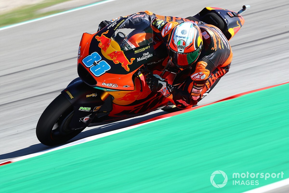 Jorge Martín: “En un año o año y medio creo que pelearé por el podio en MotoGP”