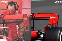 Cómo Ferrari se inspiró en el endplate de Mercedes para Rusia