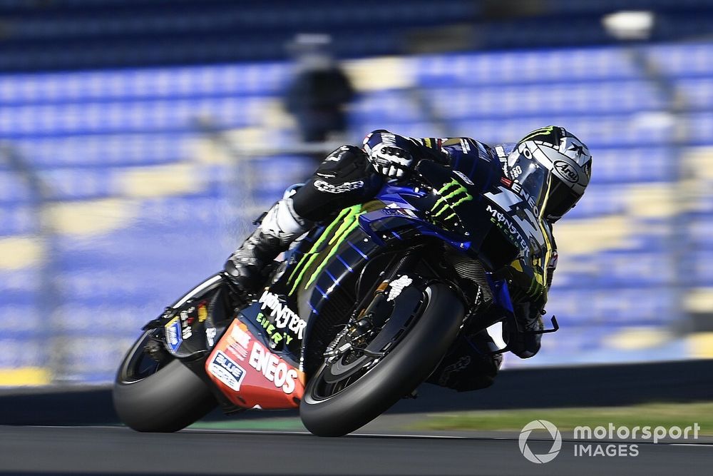 Viñales topt uitgestelde eerste training Aragon, crash Quartararo