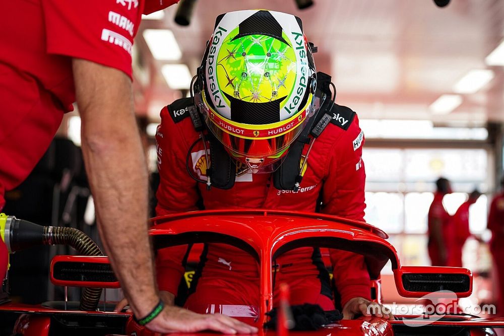 Mick Schumacher, Ferrari SF71H