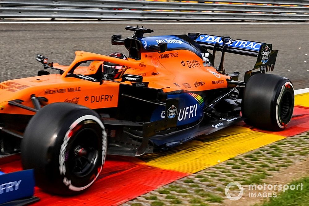 McLaren: provato il fondo tagliato per il 2021