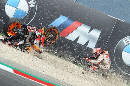 Статистика аварий в MotoGP: Маркес падал больше всех в 2018 году