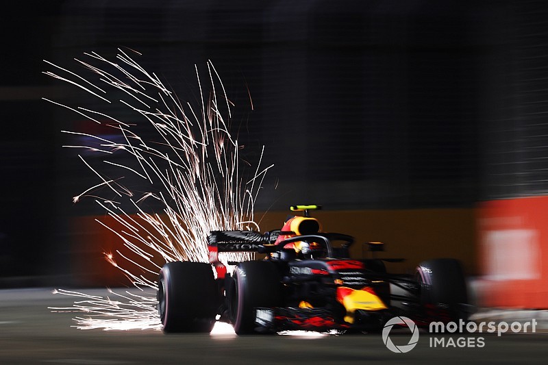 Un corte en el motor le impidió a Verstappen luchar por la pole