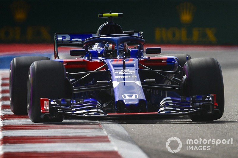 ロシアFP2速報:首位ハミルトン、ライバル突き放す。ガスリー8番手