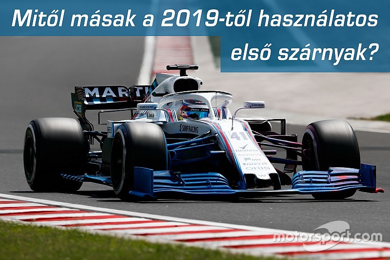 Mitől másak a 2019-től használatos első szárnyak?