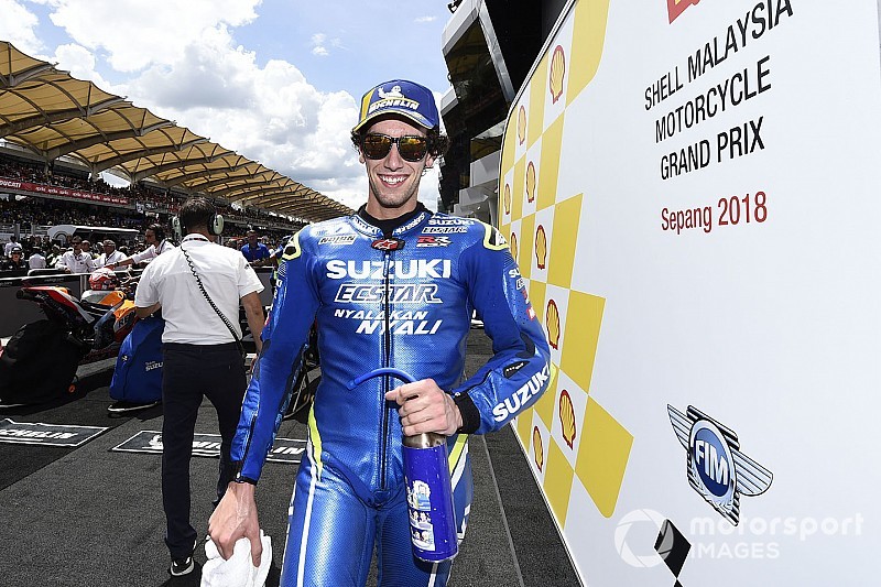 Tidak diunggulkan di Sepang, Rins termotivasi