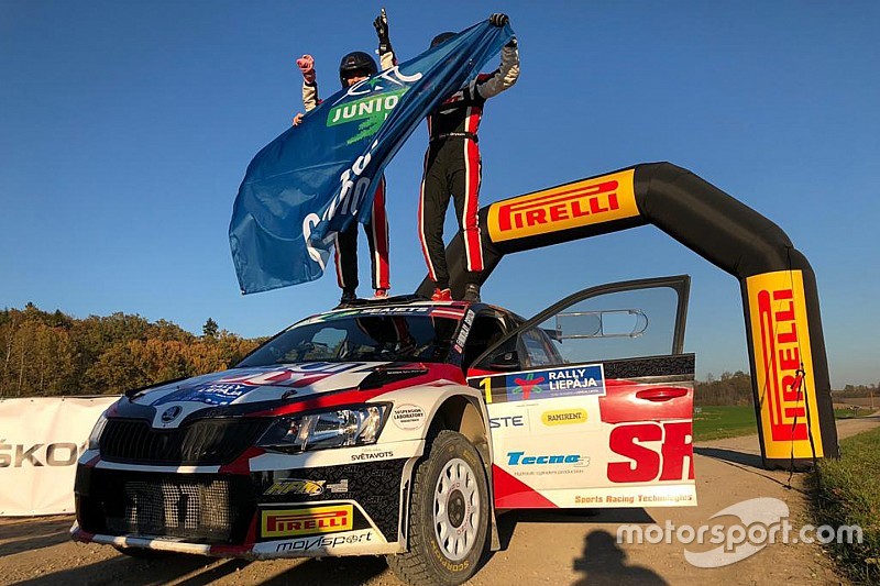 Nikolay Gryazin vince il Rally Liepāja ed è Campione ERC Junior Under 28
