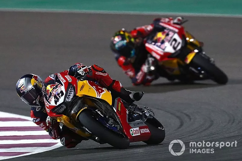 Jake Gagne, Honda WSBK Team, Leon Camier, Honda WSBK Team 