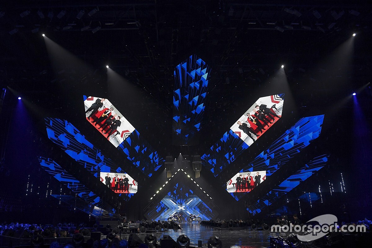 I colori della Ducati di Marini svelati alla finale di X-Factor