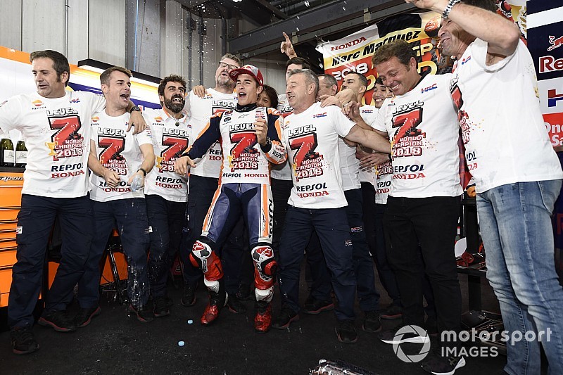 Marquez: "Ora voglio aiutare Honda a vincere i titoli Costruttori e Team"