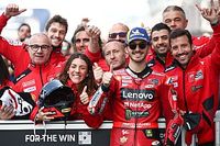 Bagnaia: "El fin de semana hasta ahora no estaba siendo f&aacute;cil"