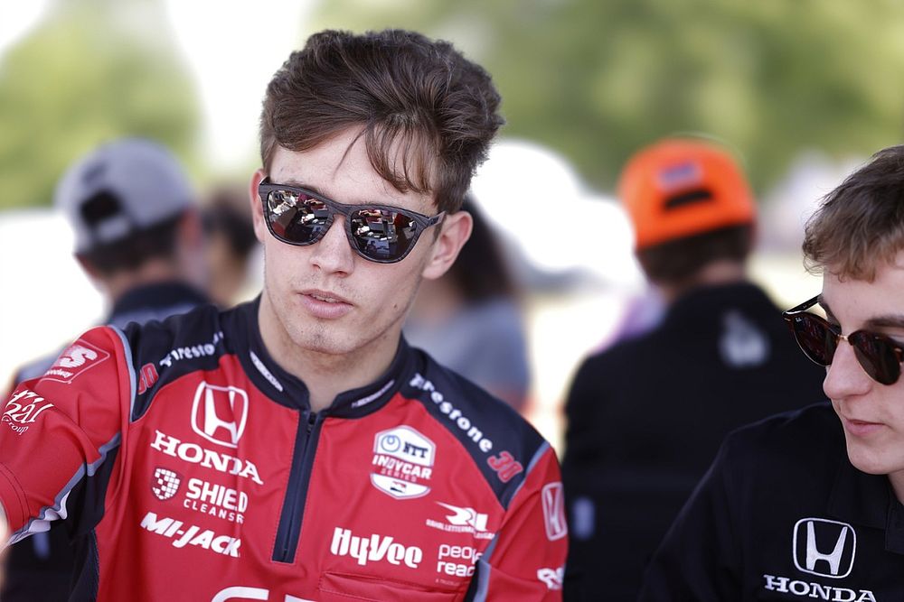Why IndyCar's current top rookie is riding under the radar