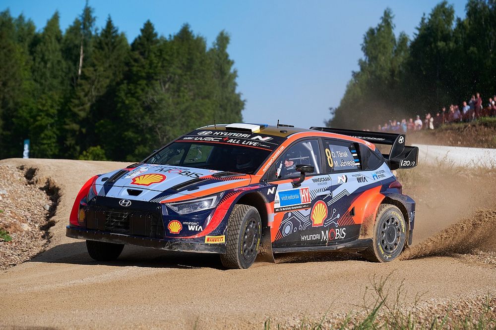 Ott Tanak, Martin Jarveoja, Hyundai World Rally Team Hyundai i20 N Rally1