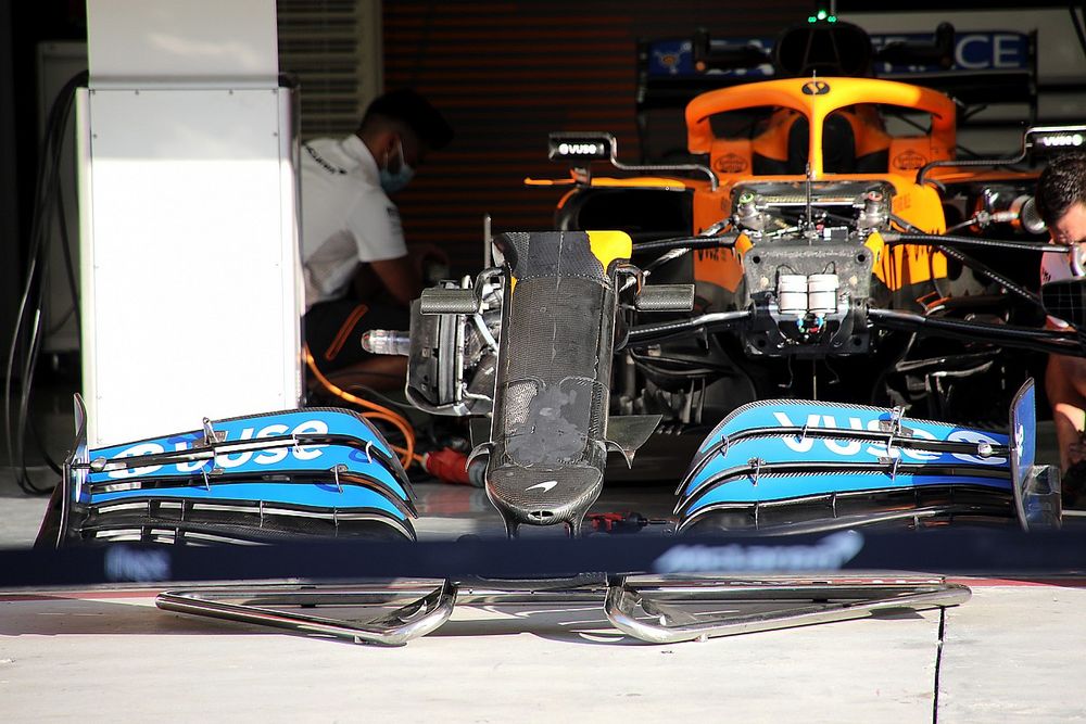 McLaren: ecco i moduli che compongono il muso