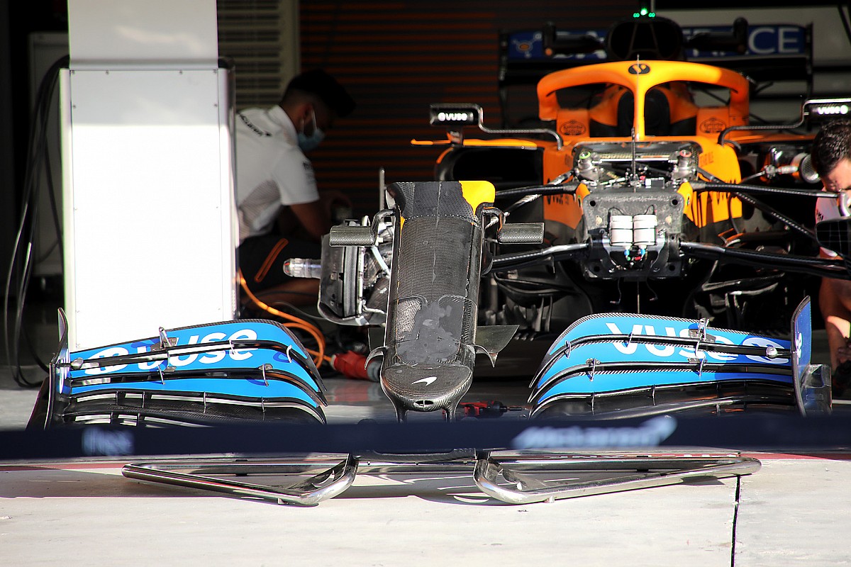 McLaren: ecco i moduli che compongono il muso