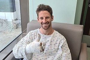 Eerste interview Grosjean: 'Heb de dood in de ogen gekeken'