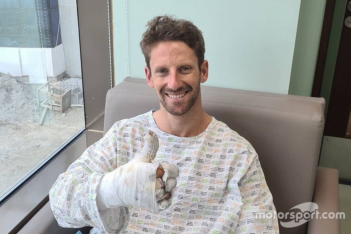 Eerste interview Grosjean: 'Heb de dood in de ogen gekeken'