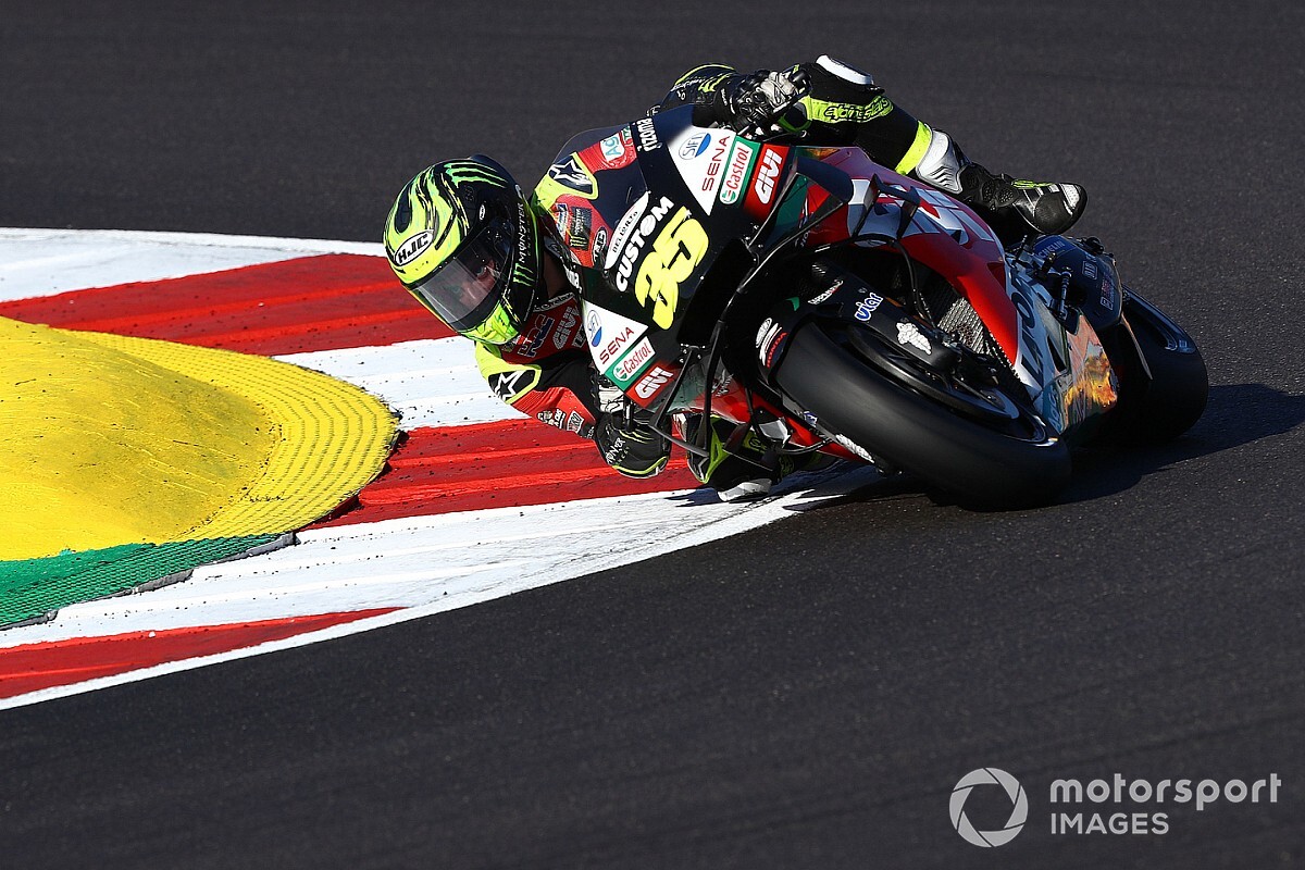Hasil Warm Up MotoGP Portugal: Crutchlow Tercepat, LCR Honda 1-2