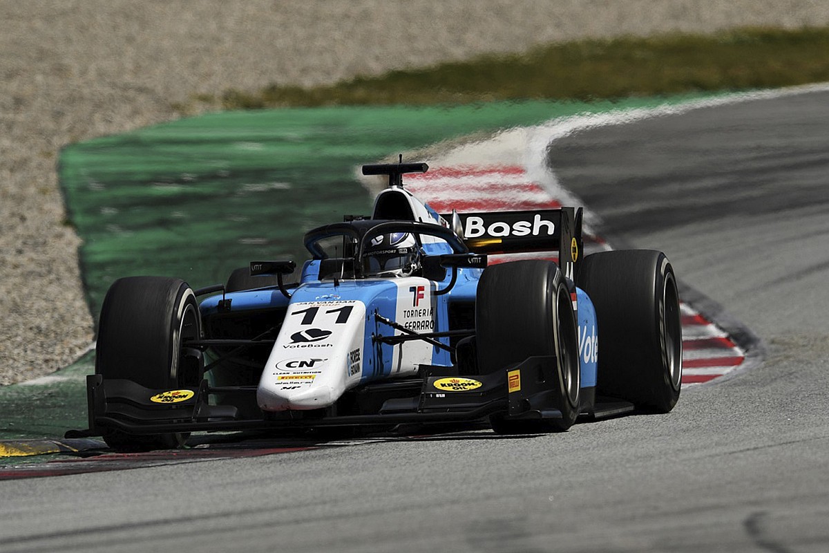 Verschoor topt tijdenlijst bij Formule 2-test, Viscaal op P5
