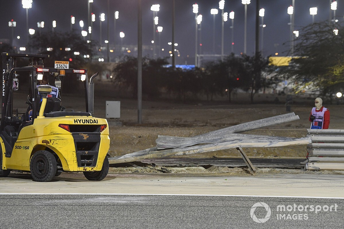 FIA faz modificações no Circuito do Bahrein após acidente de Grosjean